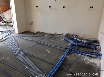 Innenausbau (Elektrifizierung eines Kindergartens)